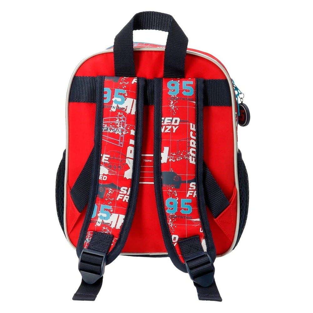 Mochila infantil 25 cm Cars Speed Trails