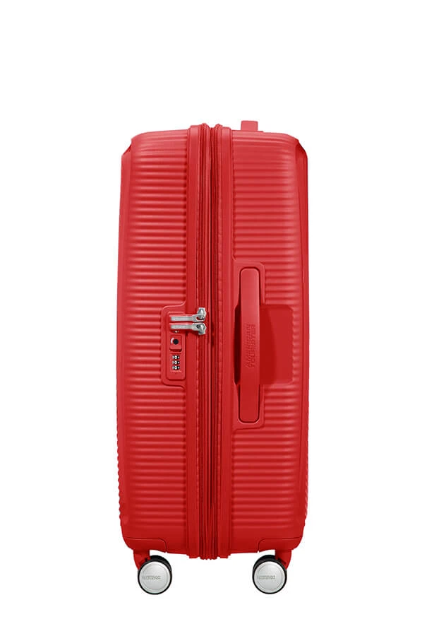 Maleta mediana 67 cm 4 R exp American Tourister Soundbox Rojo (Coral red)