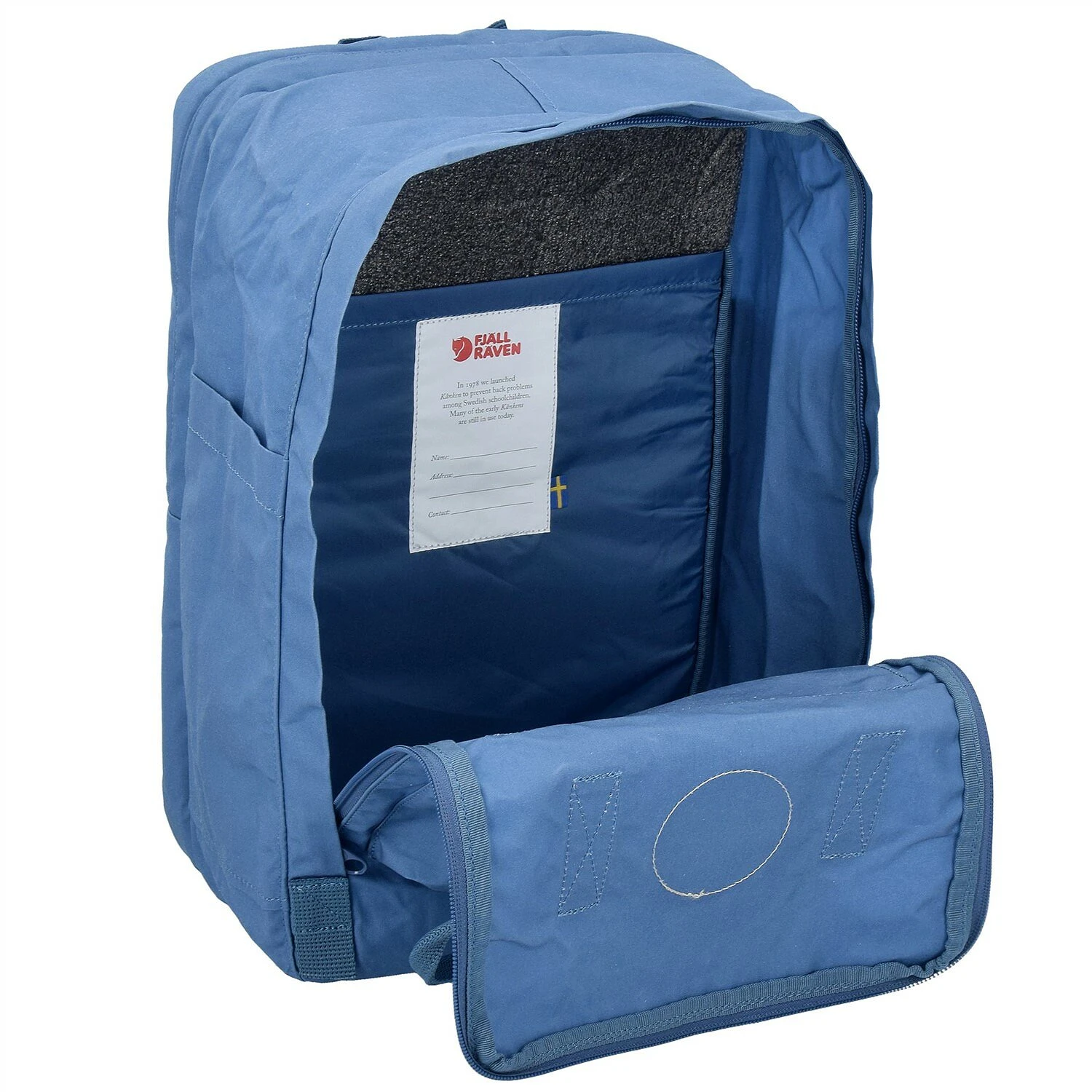 Mochila ordenador 15 " Fjällräven Kanken Azul (Blue Ridge)