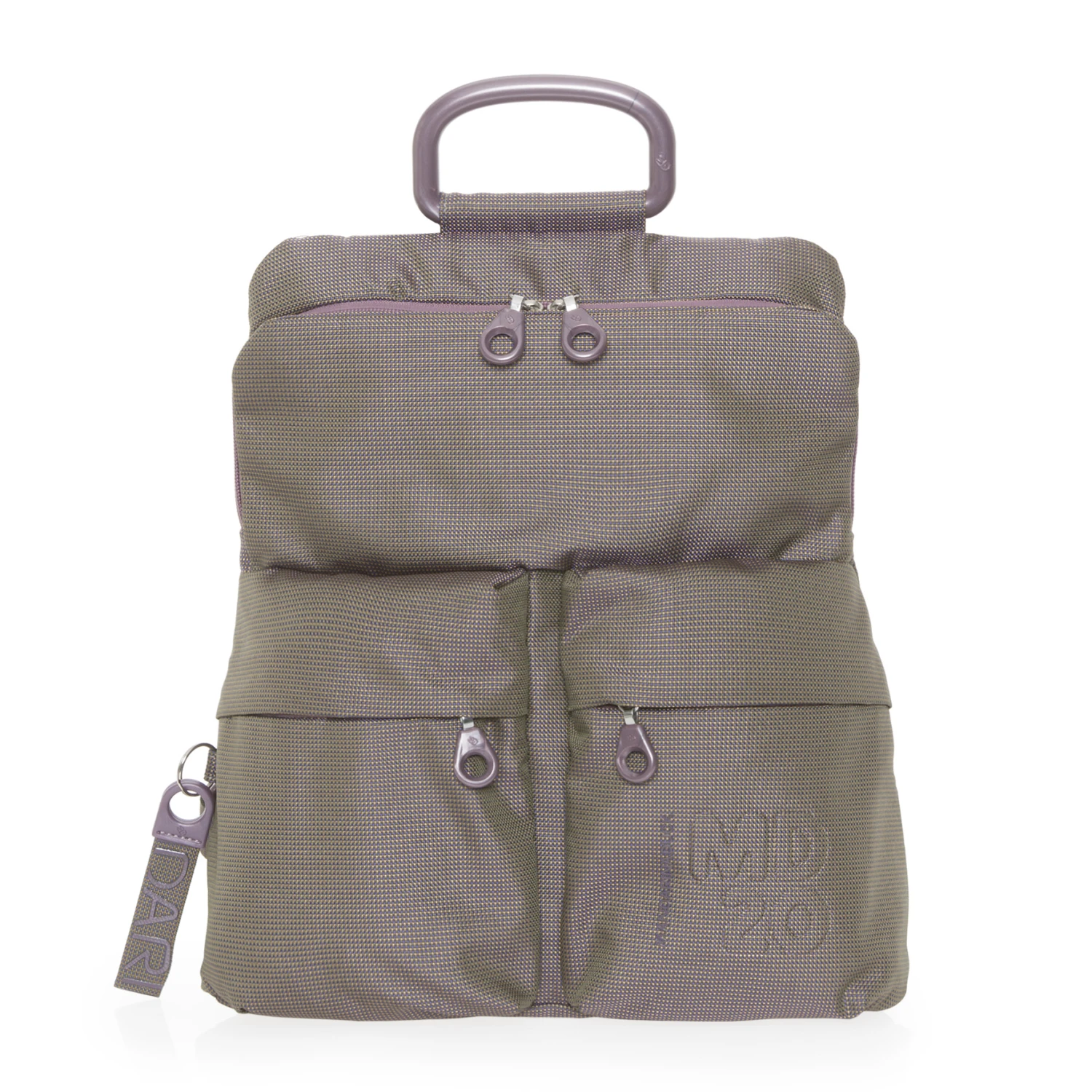 Mochila estrecha MD20 QMTZ4 Mandarina Duck Verde (Military Olive)