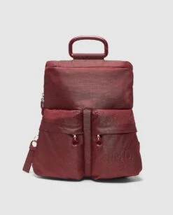 Mochila Estrecha MD20 QMTZ4 Mandarina Duck Granate (Cabernet)