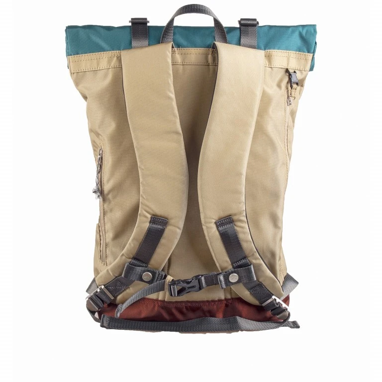 Mochila Doughnut Christopher Gloosy Blaki D195GB Beige x Teal