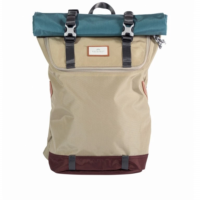 Mochila Doughnut Christopher Gloosy Blaki D195GB Beige x Teal