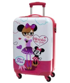 Disney Maleta Trolley Mediano 68 Cm 4 R Minnie Fan Club