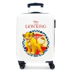 Disney Maleta De Cabina 55 Cm 4 Ruedas RÃgida El Rey Leon Azul