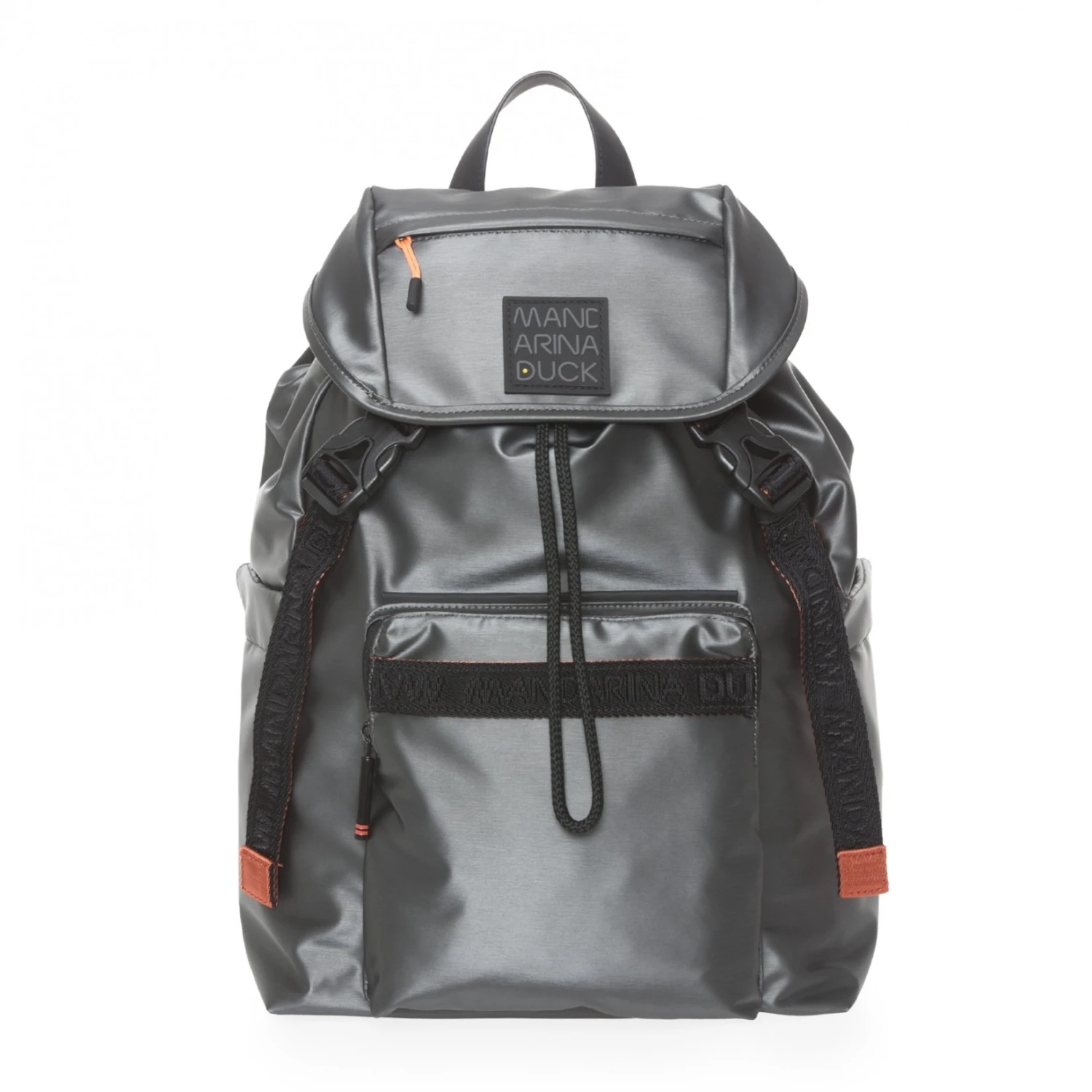 Mochila grande Mandarina Duck Warrior Plata (Gun Metal)