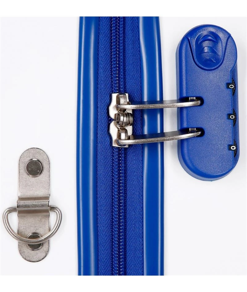 Maleta infantil correpasillos 2 ruedas multidireccionales Minnie Joy Azul