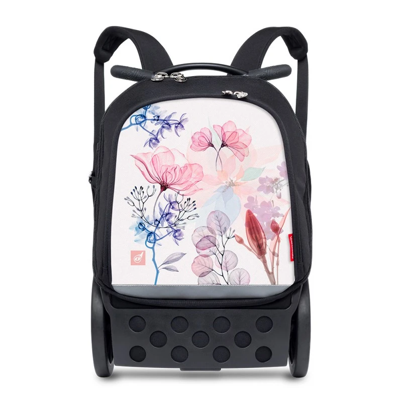 Mochila escolar con ruedas Nikidom Roller Up Aquarella