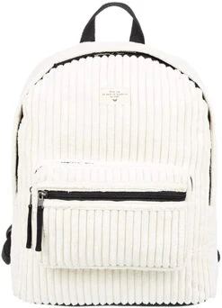 Mochila Escolar 1 Comp. Roxy In My List Pana Blanca ERJBP04393-TEH0