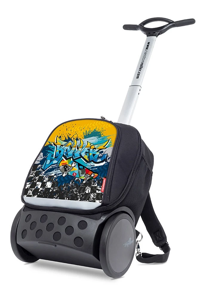 Mochila escolar con ruedas Nikidom Roller Up Street Style
