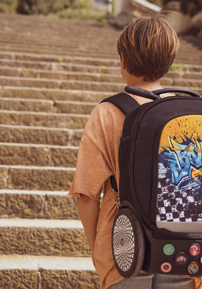 Mochila escolar con ruedas Nikidom Roller Up Street Style