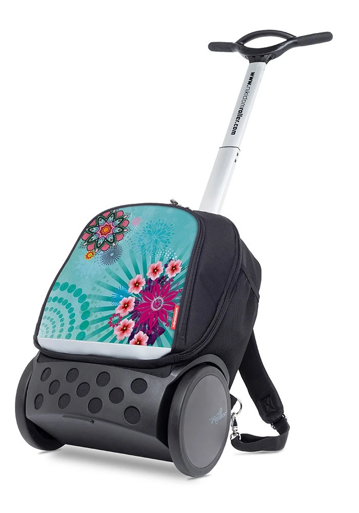 Mochila escolar con ruedas Nikidom Roller Up Oceania