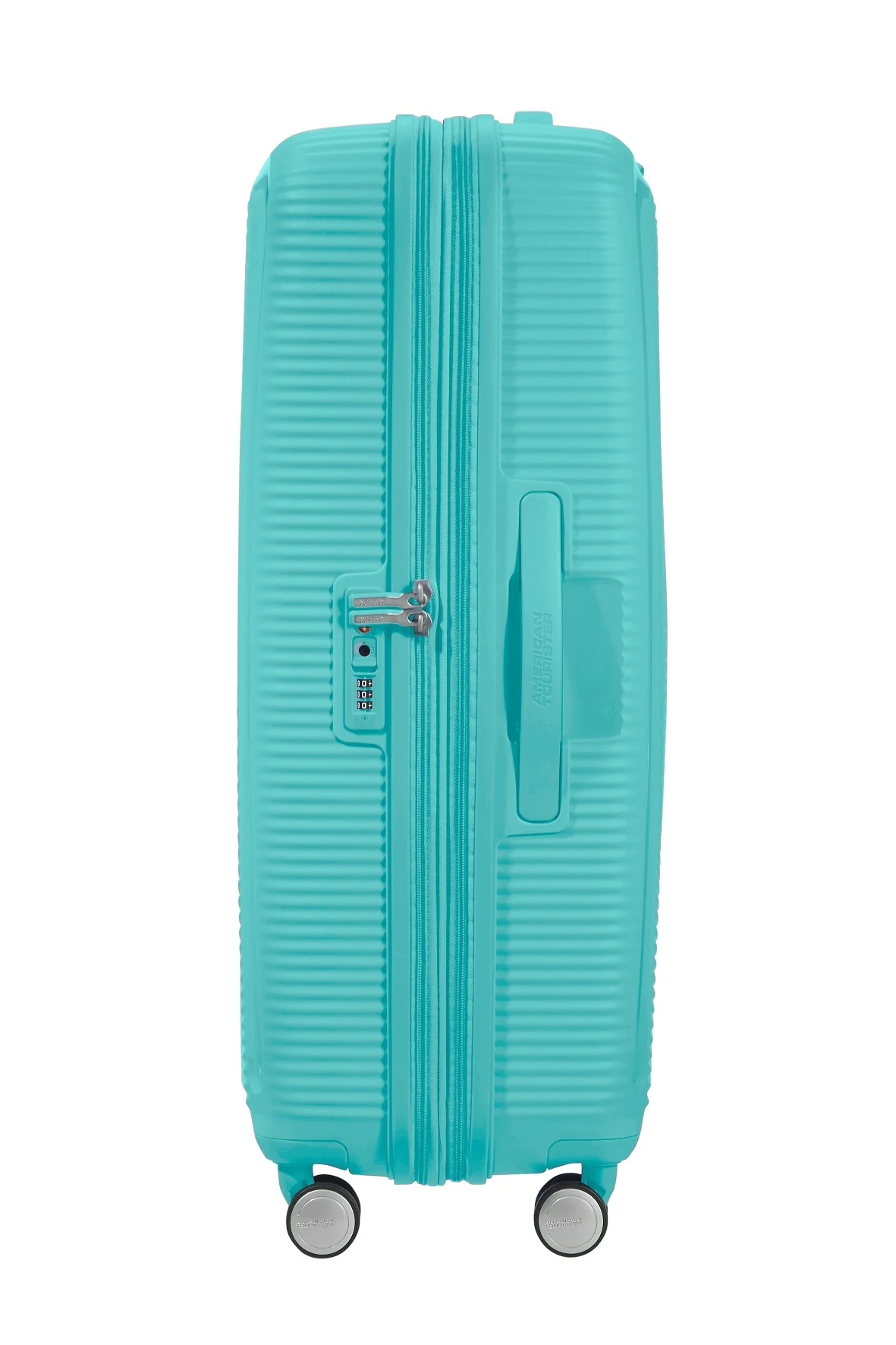 Maleta grande 77 cm exp 4 R American Tourister Soundbox Turquesa (poolside