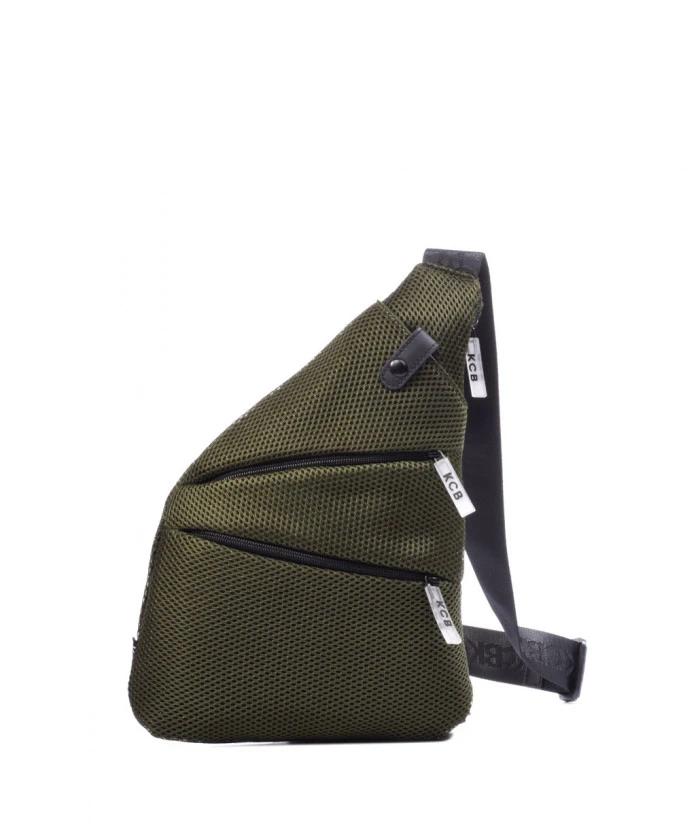 Mochila monotira KCB 2362 Verde kaki