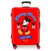 Disney Maleta Mediana 68 Cm 4 Ruedas Rigida Mickey The One Roja