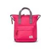 Mochila Roka London Bantry B Pequeña Sostenible Nylon Rosa (Raspberry)