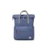 Mochila Roka London Canfield B Mediana Sostenible Nylon Azul (Airforce)