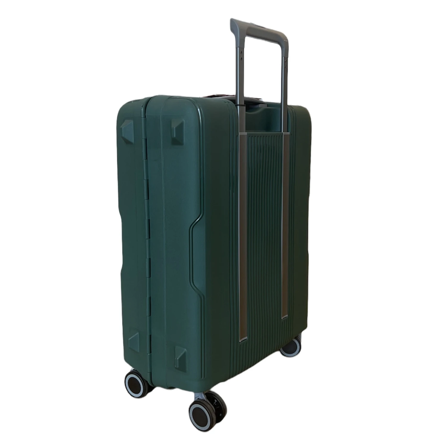 Maleta grande 4 ruedas anclajes Bienoti-EV 8093 Verde Oscuro