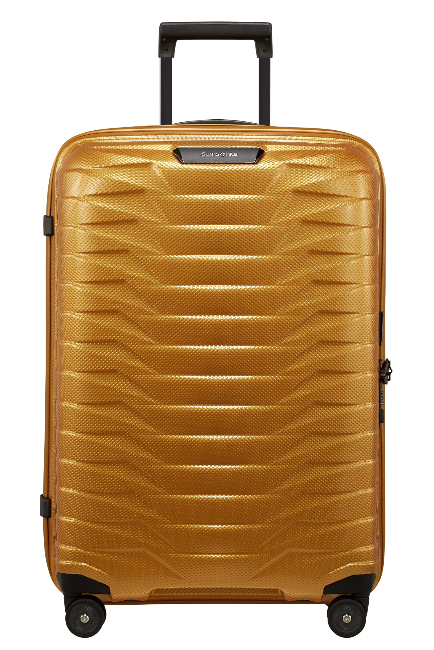 Maleta mediana 69 cm 4 ruedas Samsonite Proxis dorada (Honey Gold)