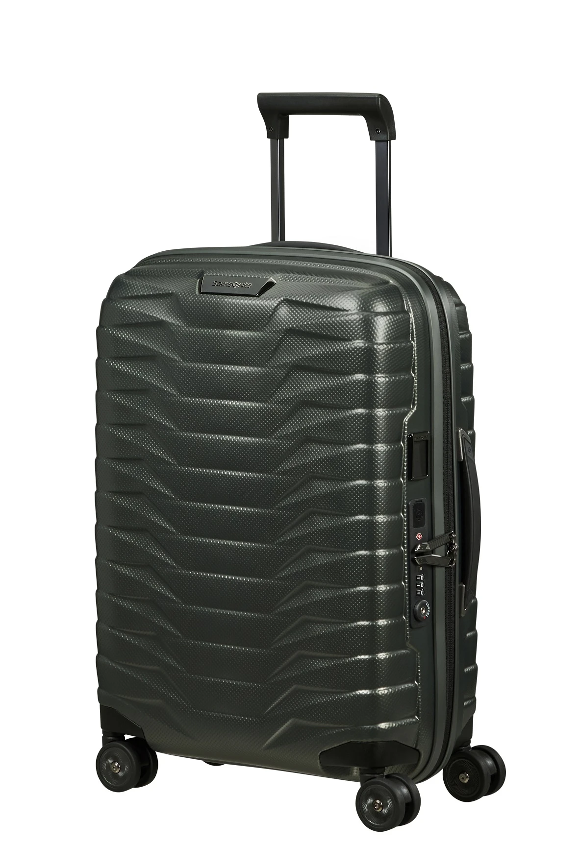 Maleta cabina 55 cm 4 Ruedas exp Samsonite Proxis Verde (Mat Climbing Ivy)