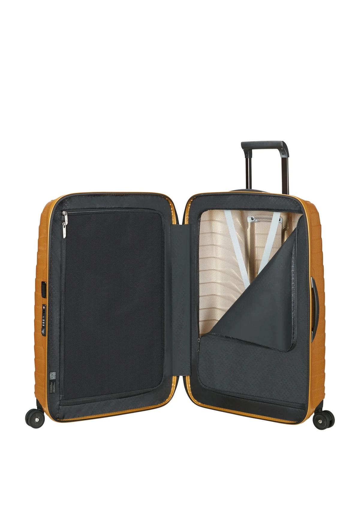 Maleta mediana 69 cm 4 ruedas Samsonite Proxis dorada (Honey Gold)
