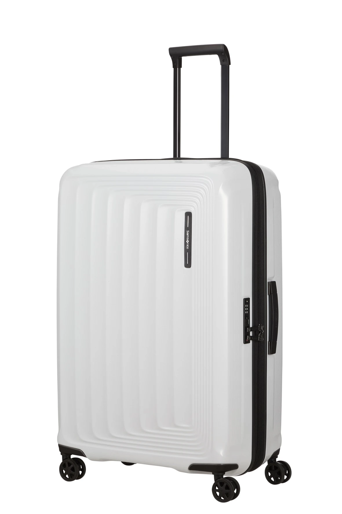 Maleta grande 75 cm Exp Samsonite Nuon Blanco ( Metallic White )