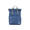 Mochila Roka London Canfield B Pequeña Sostenible Nylon Azul (Burnt Blue)