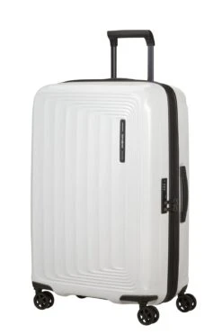 Maleta Mediana 69 Cm Exp 4 R Samsonite Nuon Blanco ( Metallic White )