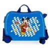Disney Maleta Correpasillos 4R Multidireccionales Mickey Good Wood Azul