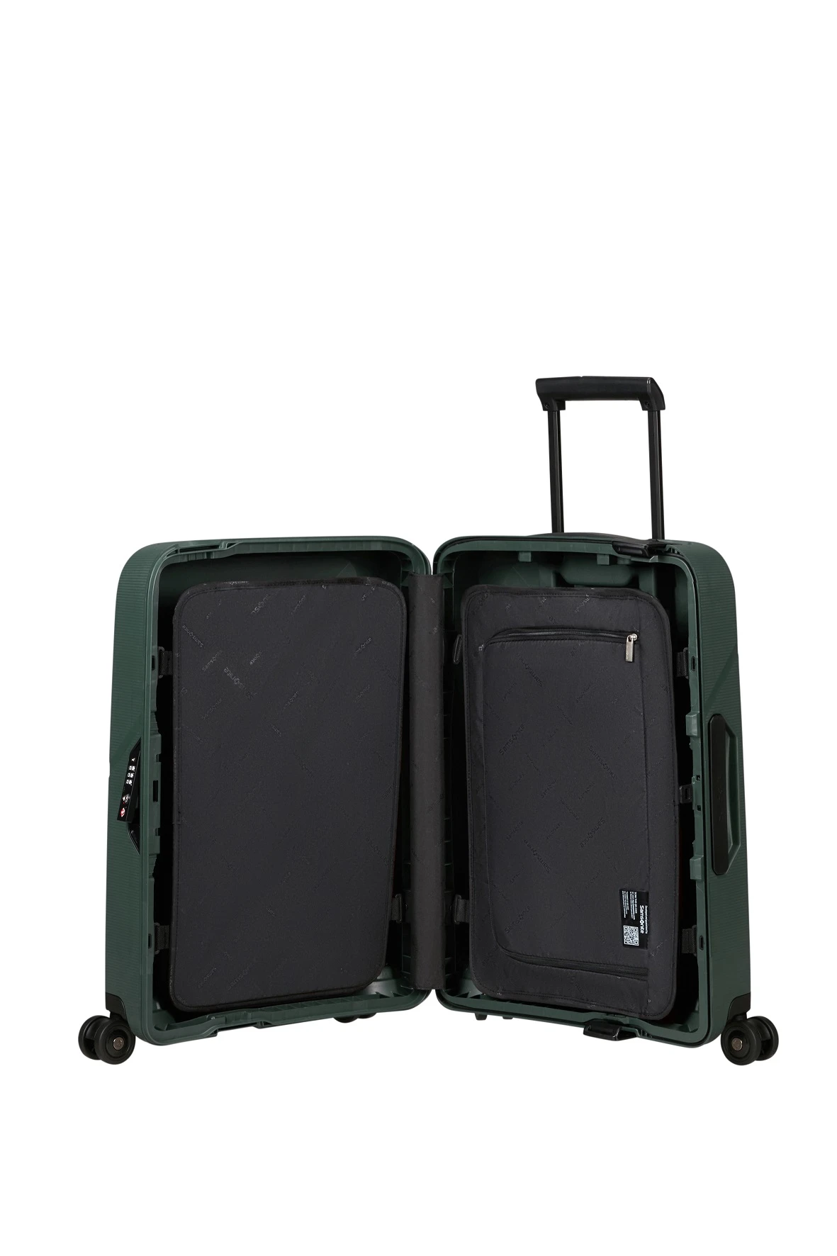 Maleta cabina 55 cm 4 ruedas Samsonite Magnum Eco Verde (Forest Green)