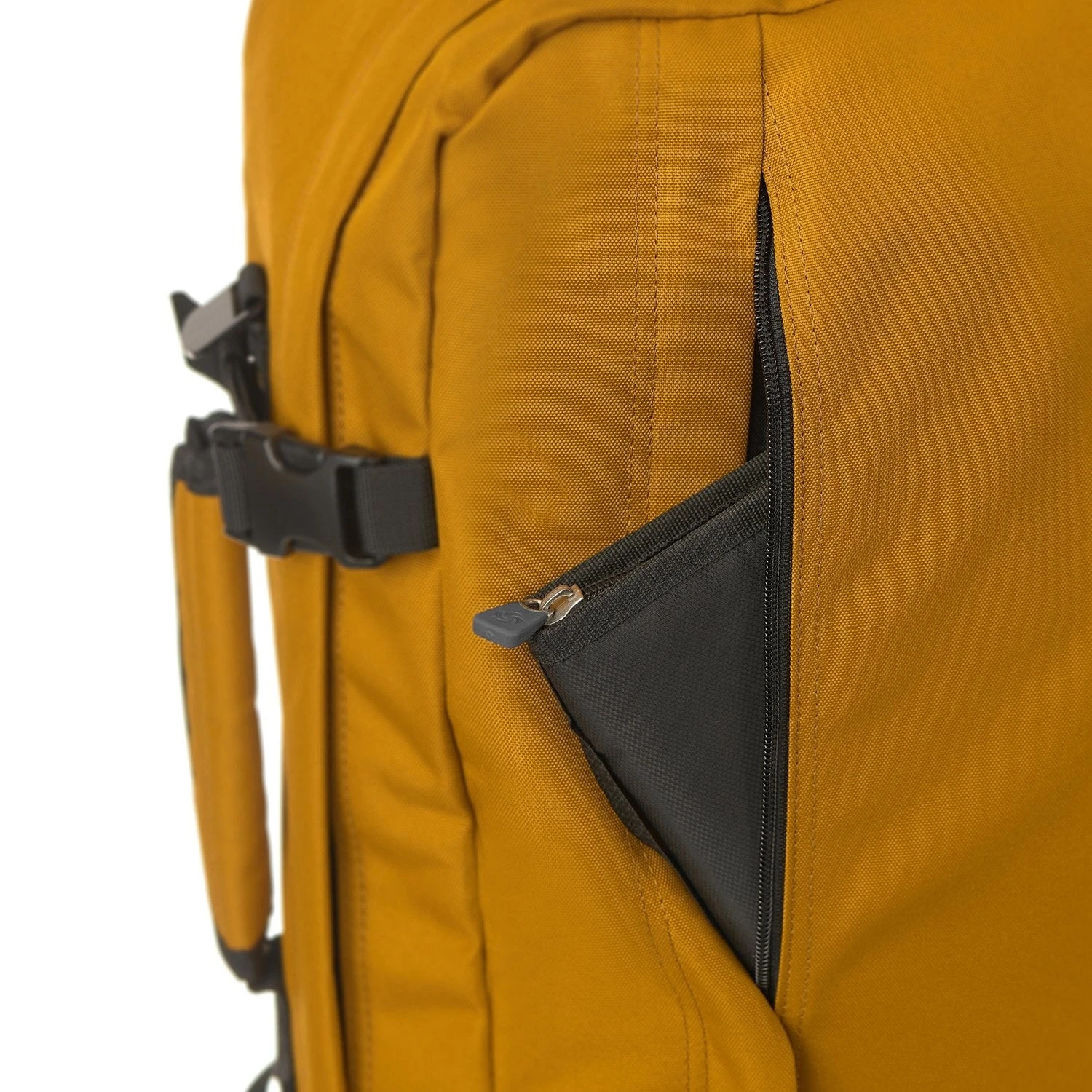 Mochila de viaje Cabin Zero Classic 44 L. Mostaza (Orange Chilli)