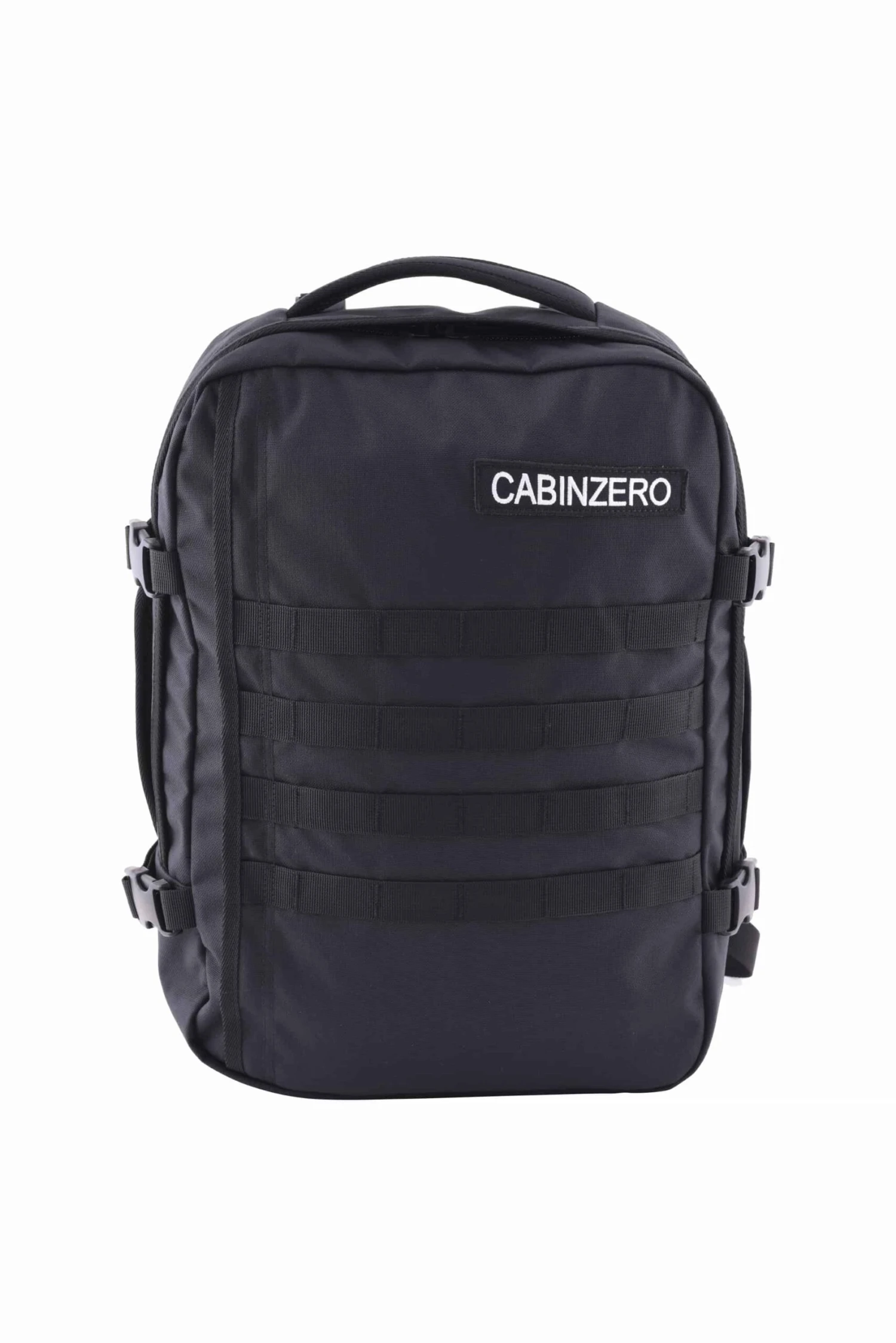 Mochila de viaje Cabin Zero Military 28 L. Negro (Absolute Black)
