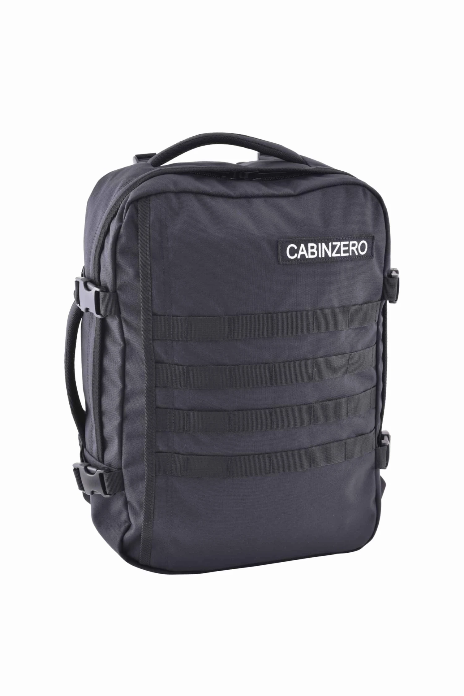 Mochila de viaje Cabin Zero Military 28 L. Negro (Absolute Black)