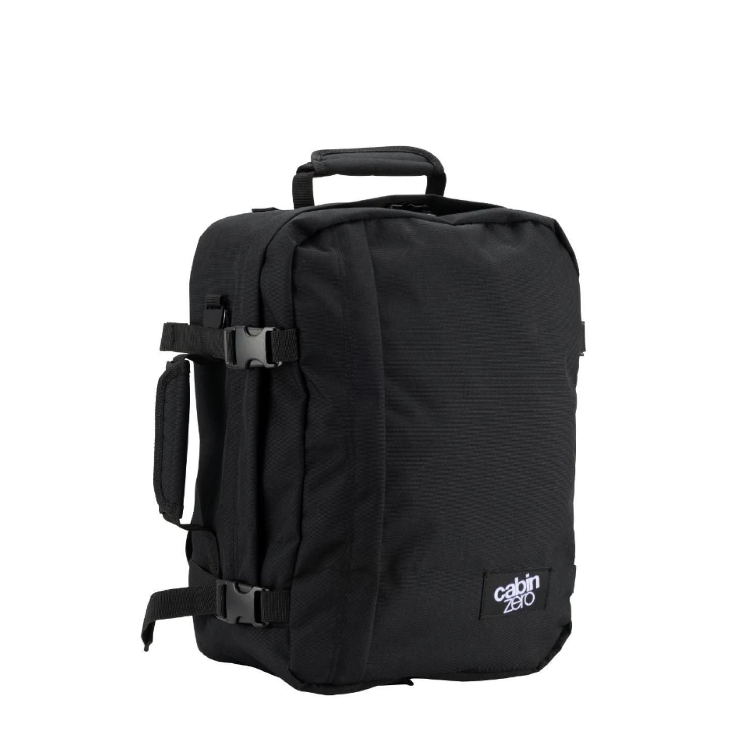 Mochila de viaje Cabin Zero Classic 28 L. Negro (Absolute Black)