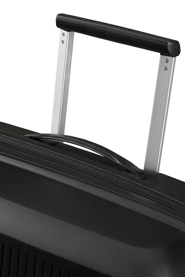 Maleta grande 77 cm 4 ruedas American Tourister Aerostep Negro