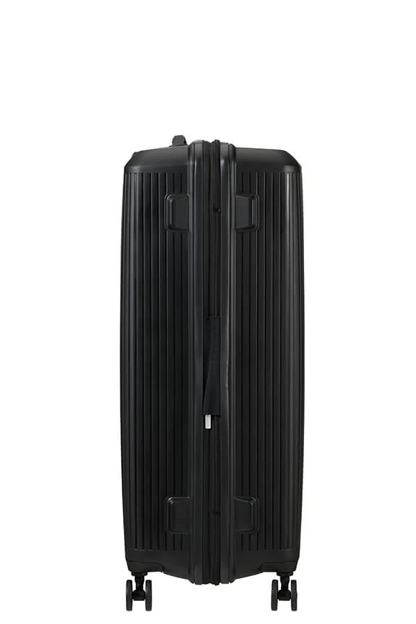 Maleta grande 77 cm 4 ruedas American Tourister Aerostep Negro