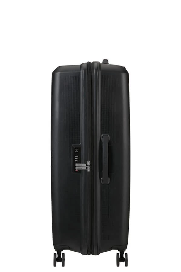 Maleta grande 77 cm 4 ruedas American Tourister Aerostep Negro