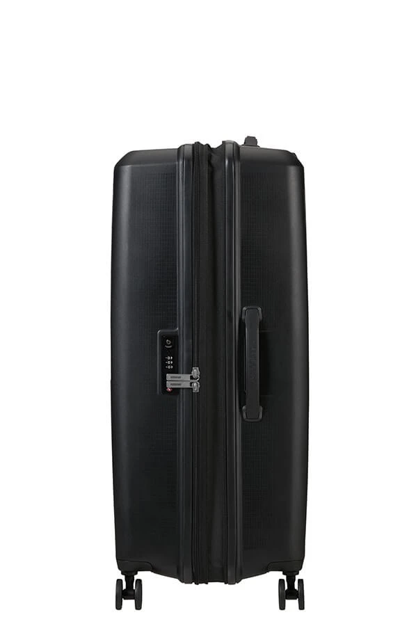 Maleta grande 77 cm 4 ruedas American Tourister Aerostep Negro