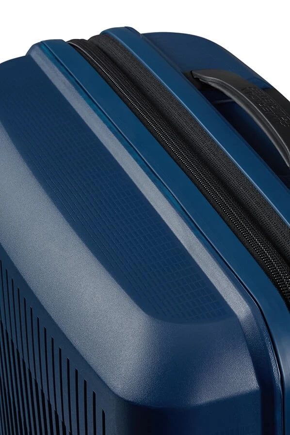 Maleta cabina 55 cm 4 ruedas American Tourister Aerostep Azul Marino