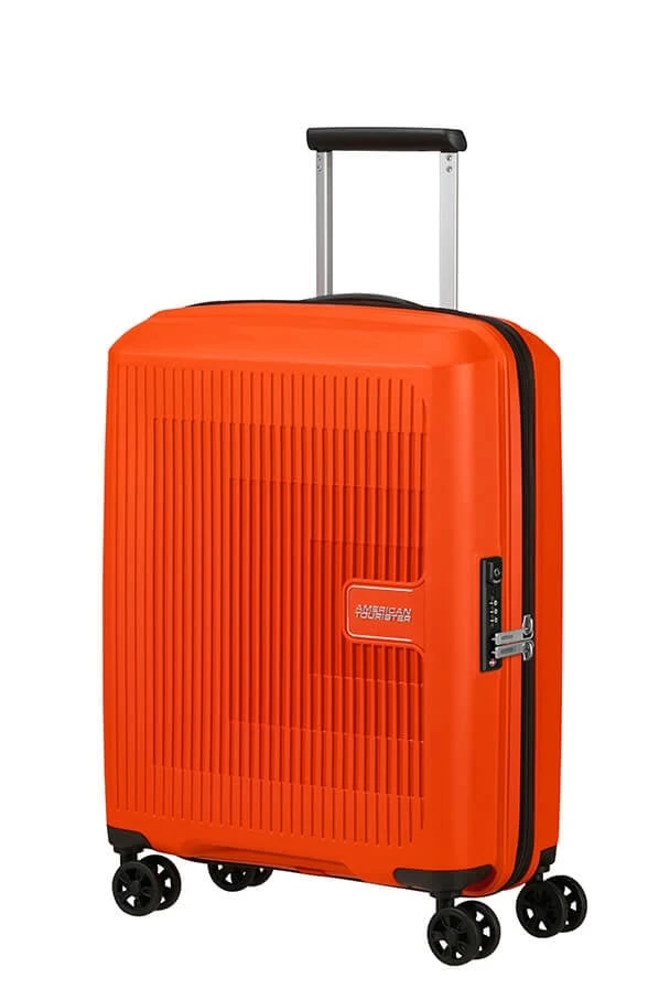 Maleta cabina 55 cm 4 ruedas American Tourister Aerostep Bright Orange