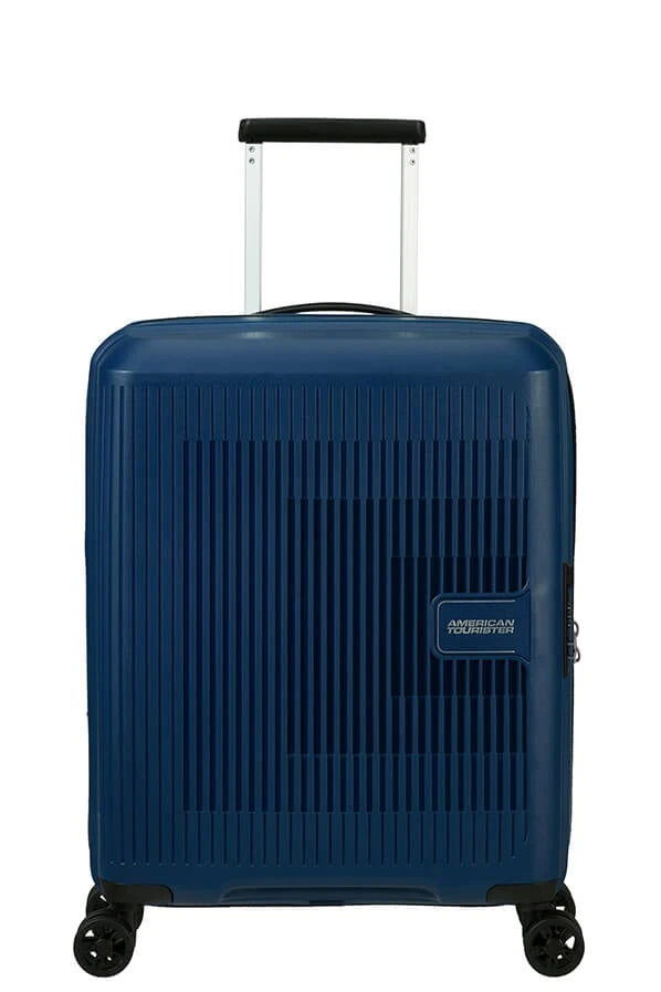 Maleta cabina 55 cm 4 ruedas American Tourister Aerostep Azul Marino