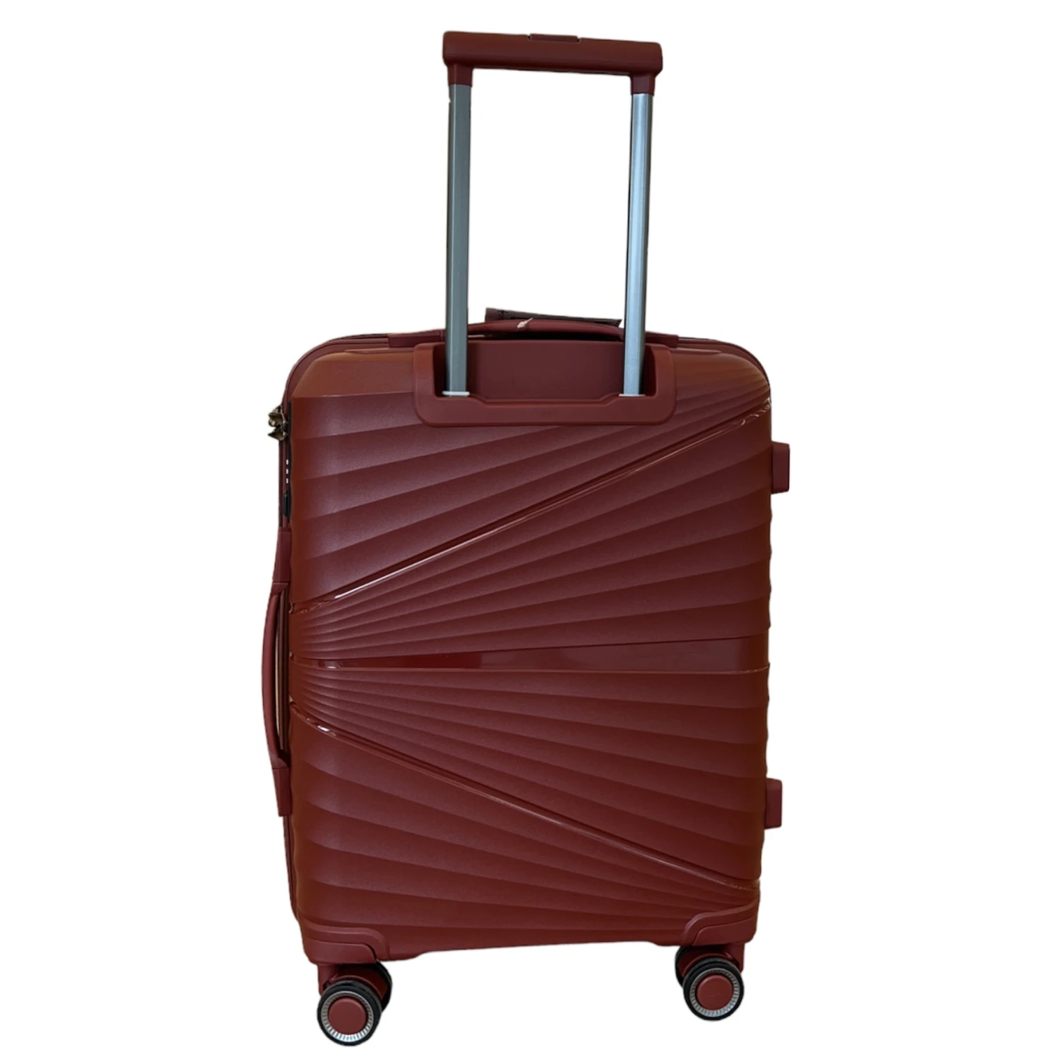 Maleta cabina 4 ruedas rigida exp Bienoti-EV 8095 Granate (Red)