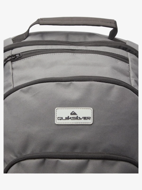 Mochila Escolar Quiksilver AQYBP03132-BRT6 1969 Special M Gris-Rayas Cebra