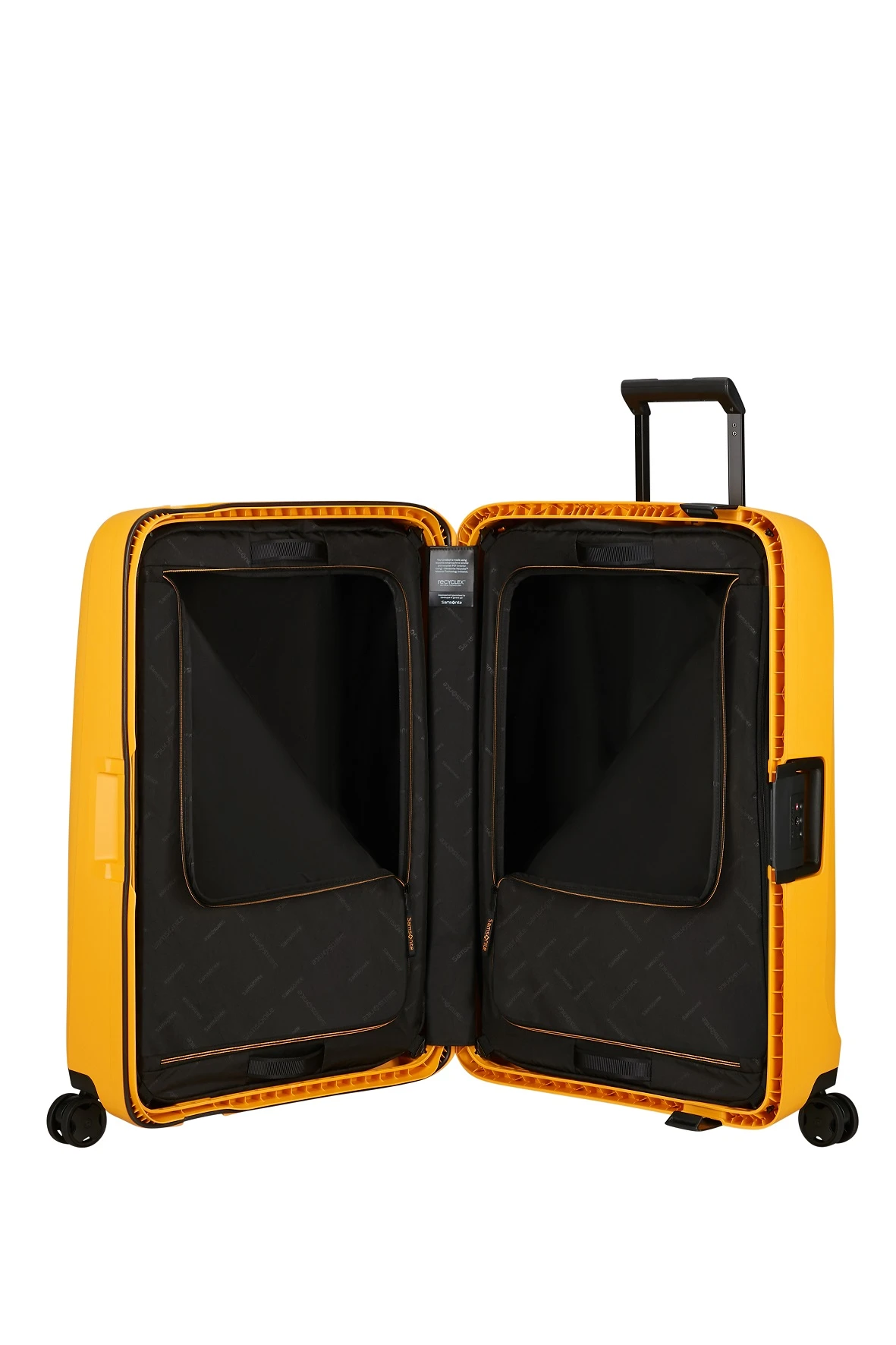 Maleta grande 75 cm 4R anclajes Samsonite Essens Amarillo (Radiant Yellow)