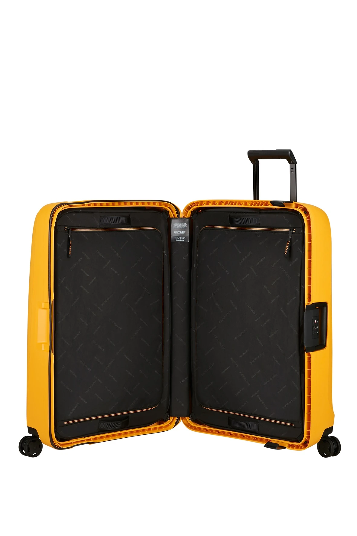 Maleta grande 75 cm 4R anclajes Samsonite Essens Amarillo (Radiant Yellow)