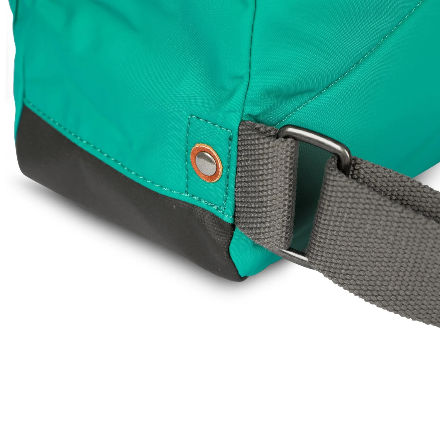 Mochila Roka London Bantry B mediana sostenible Nylon Verde (Cyan)