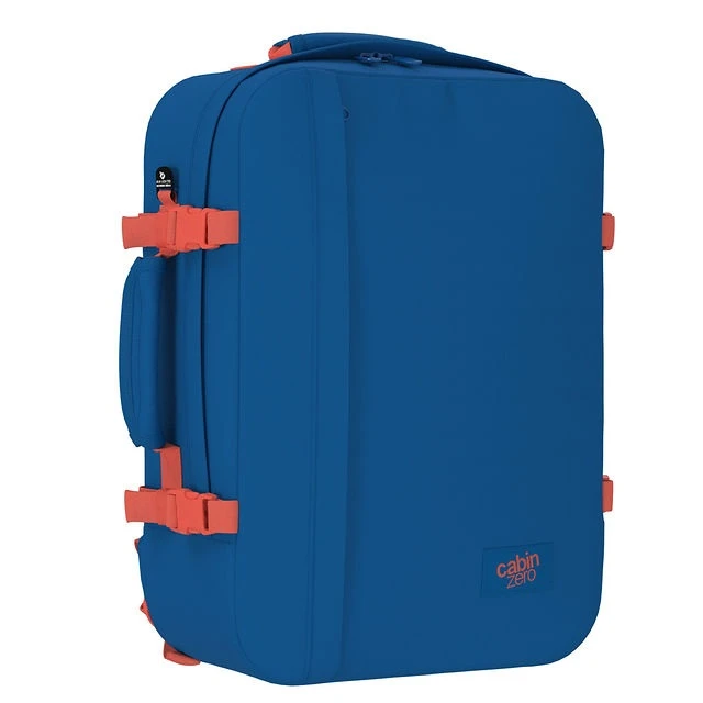 Mochila de viaje Cabin Zero Classic 44 L. Azul (CAPRI BLUE)