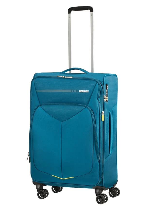 Maleta mediana 67 cm 4 ruedas Exp American Tourister Summerfunk Azul (Teal
