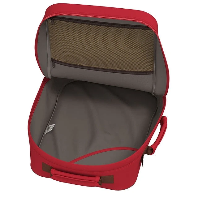 Mochila de viaje Cabin Zero Classic 44 L. Rojo (LONDON RED)