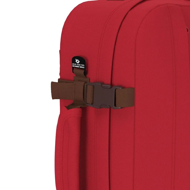 Mochila de viaje Cabin Zero Classic 44 L. Rojo (LONDON RED)